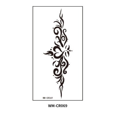 Mystic Swirl Waist Tattoo Sticker – WM-CR069