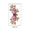 Butterfly Rose Elegance Breast Tattoo Sticker – WM-XT-03