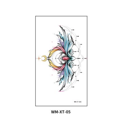Celestial Wings Breast Tattoo Sticker – WM-XT-05