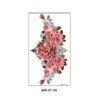 Crimson Bloom Breast Tattoo Sticker – WM-XT-08