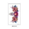 Bohemian Bloom Breast Tattoo Sticker – WM-XT-09