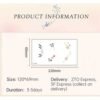 Celestial Ear Tattoo Stickers  - WS-F082