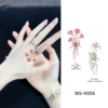 Eternal Love Fine Line Tattoo Stickers - WS-H056
