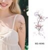 Enchanted Lily Tattoo Sticker - WS-H046