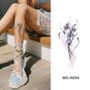 Moonlit Orchid Tattoo Sticker- WS-H054