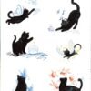 Waterless Temporary Tattoos | MystiCats – Whimsical Black Cat Tattoo Collection (PP-001) Waterless Temporary Tattoos | MystiCats – Whimsical Black Cat Tattoo Collection (PP-001)