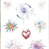 Waterless Temporary Tattoos | Heartburst – Fireworks & Emotions Tattoo Set (PP-003) Waterless Temporary Tattoos | Heartburst – Fireworks & Emotions Tattoo Set (PP-003)