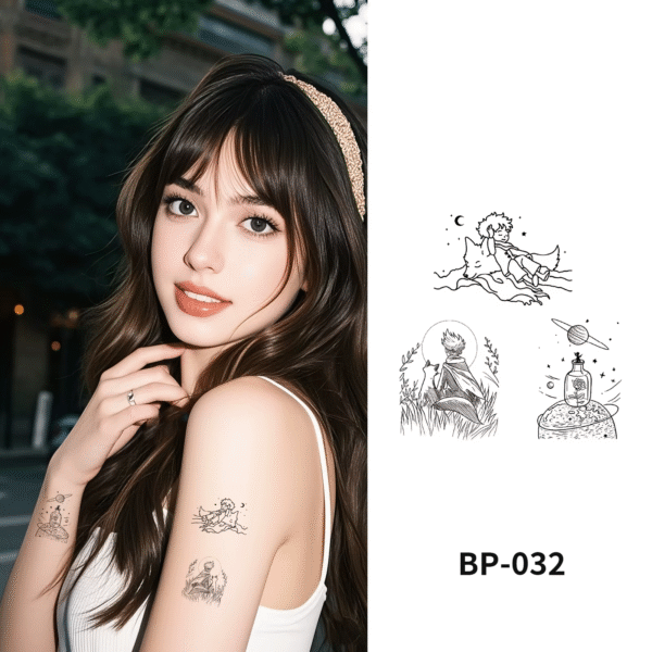 Waterless Temporary Tattoos| PetitCosmos – Storybook Planet Tattoo Set (BP-032) Waterless Temporary Tattoos| PetitCosmos – Storybook Planet Tattoo Set (BP-032)
