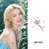 Waterless Temporary Tattoos| StarBloom – Night Petal Tattoo (BP-034)