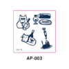 Herbal Waterless Temporary Tattoos | Catpour – Wine & Cats Tattoo Set (AP-003) Herbal Waterless Temporary Tattoos | Catpour – Wine & Cats Tattoo Set (AP-003)