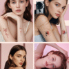 Waterless Temporary Tattoos | FlameWings – Abstract Butterfly Tattoo Set (PP-006)