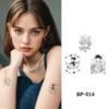 Waterless Temporary Tattoos| RoseTale – Line Art Fantasy & Floral Tattoo Set (BP-014) Waterless Temporary Tattoos| RoseTale – Line Art Fantasy & Floral Tattoo Set (BP-014)