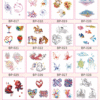 Waterless Temporary Tattoos| LunarMyst – Celestial Koi & Serpent Tattoo Set (BP-004)